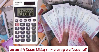 ০৮ এপ্রিল : Currency Exchange | আজকের টাকার রেট