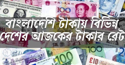 ১০ এপ্রিল : Currency Exchange | আজকের টাকার রেট