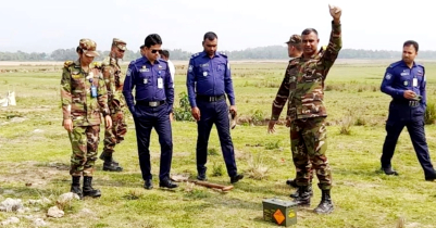 জৈন্তায় উদ্ধার করা বিস্ফোরক ধ্বংস করেছে সেনাবাহিনী