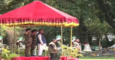 Guard of Honor to the newly appointed President at Bangabhaban