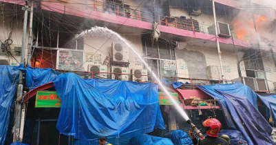 Fire at Dhaka new super market