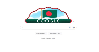 Google`s special doodle on Independence Day