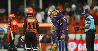 Kolkata, Chakravarthy hold nerve to defeat Hyderabad