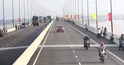 Motorcycles will run across the Padma Bridge