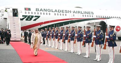 Prime Minister arrives in Japan