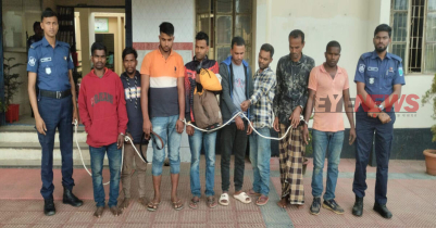 8 people arrested including gamblers in Rajnagar