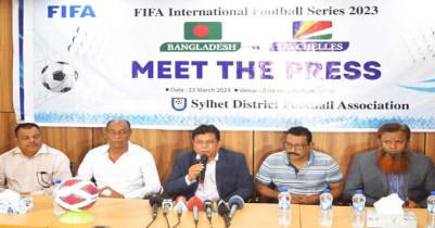 Bangladesh-Sesel football series starts in Sylhet on Saturday