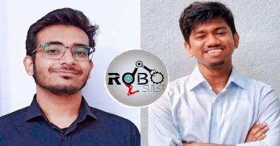 Afif is the president of RoboSUST, Prameet is the secretary