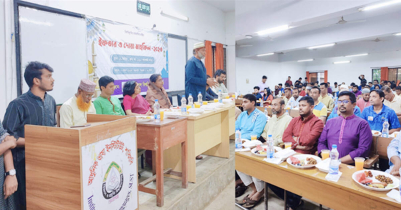 Iftar party organized by Shahjalal University Press Club