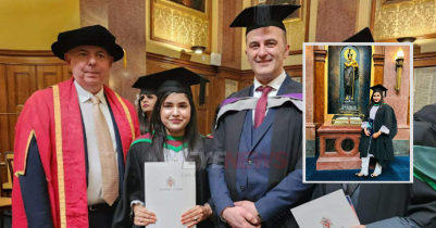 Nadira to get degree from Ulster University