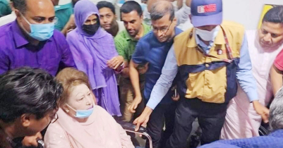 Khaleda decided to return home after receiving all the reports