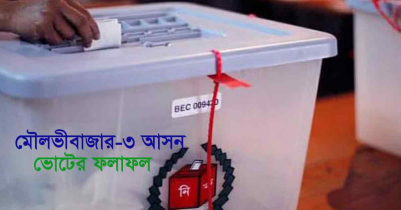 মৌলভীবাজার-৩ আসনের নির্বাচনের ফলাফল