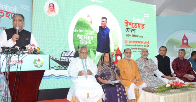 সিসিক নির্বাচন : আনোয়ারুজ্জামানের ২১ দফা ইশতেহার ঘোষণা