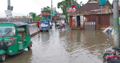 সুনামগঞ্জে ফের বাড়ছে নদ-নদীর পানি