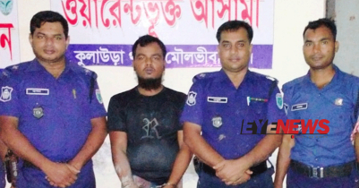 মৌলভীবাজারে আন্তঃজেলা ডাকাত দলের সদস্য আটক 