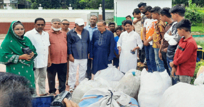 পরিচ্ছন্ন মৌলভীবাজার গড়তে ‘পলিথিন হাট’