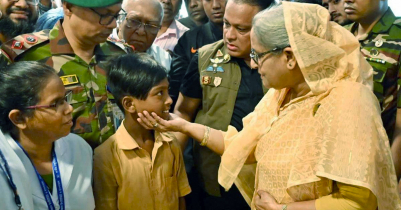 শিশু রাব্বিকে মমতার হাতে কাছে ডাকলেন প্রধানমন্ত্রী, নিলেন সব দায়িত্ব