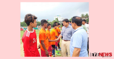 শ্রীমঙ্গলে বঙ্গবন্ধু ও বঙ্গমাতা গোল্ডকাপ ফুটবল টুর্নামেন্টের উদ্বোধন