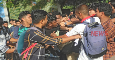 শাবিতে ভলিবল খেলায় ‘স্লেজিং’কে কেন্দ্র করে আবারো হাতাহাতি