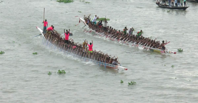 মৌলভীবাজারের মনু নদী নৌকাবাইচ ২৭ সেপ্টেম্বর 