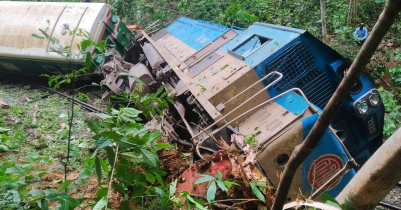 লাউয়াছড়ায় ট্রেন লাইনচ্যুত : তদন্ত কমিটি গঠন