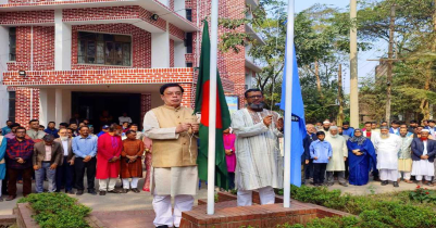 বর্নাঢ্য আয়োজনে শাহজালাল বিশ্ববিদ্যালয় দিবস উদযাপন