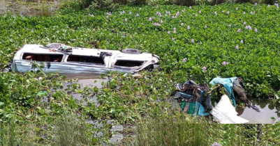 ভোলাগঞ্জে মাইক্রোবাস-সিএনজি সংঘর্ষে ৬ জনের মৃ ত্যু 