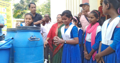 শ্রীমঙ্গলে স্কুল শিক্ষার্থীদের হাত ধোয়া কর্মসূচি পালিত