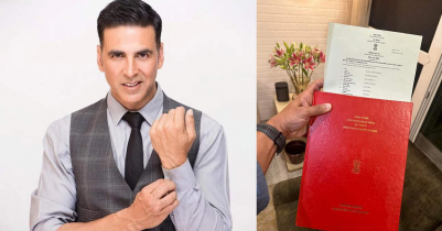 Akshay Kumar finally gets his Indian citizenship