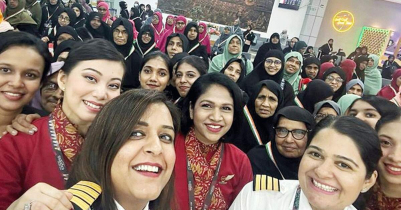 First women-only Hajj flight takes off from Karipur