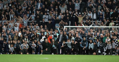 Newcastle back in Champions League for first time in 20 years