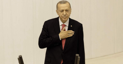 Turkey’s Erdogan takes oath as president after historic win