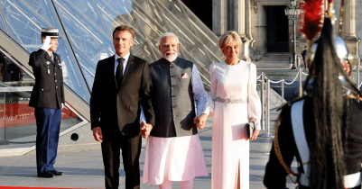 Modi feted in France during tense Bastille Day celebrations