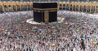 70 thousand 256 Bangladeshi Hajj pilgrims reach Saudi Arabia