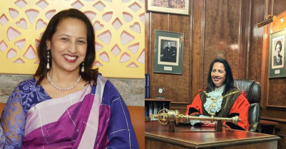 Moulvibazar`s girl Zotsna Islam elected Mayor of the London