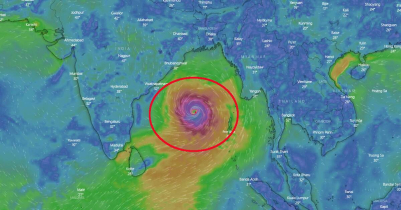 Cyclone Mocha approaching, warning number 4