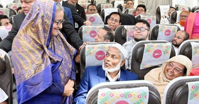 Biman passengers overwhelmed witnessing compassion of PM