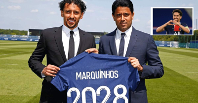 Marquinhos extends PSG contract to 2028