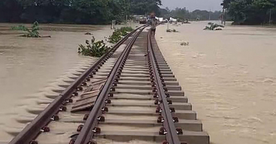 Ctg-Cox’s Bazar rail line: Flood damages may delay project