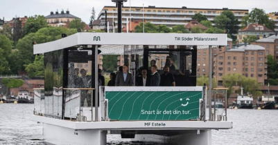 First self-driving urban ferry sets sail in Stockholm