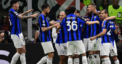 Inter eye final after seeing off Milan in first leg