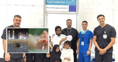 Singaporean Umrah pilgrim gives birth to a boy in Makkah