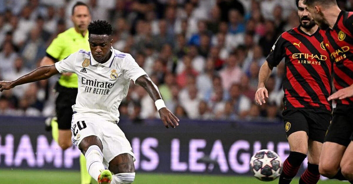 Real Madrid vs Manchester City: Stunning strikes from Vinícius Jr