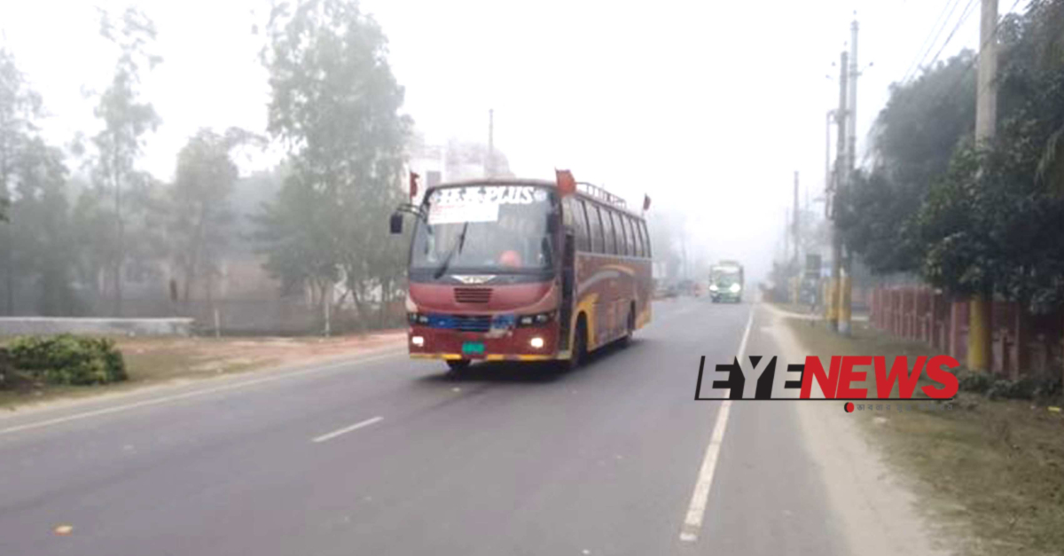 আজ সর্বনিম্ন তাপমাত্র রেকর্ড করা হয়েছে ৯ দশমিক ৫ ডিগ্রি সেলসিয়াস। ছবি- আই নিউজ