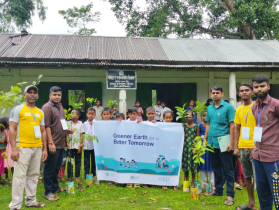 শ্রীমঙ্গলে বৃক্ষরোপণ কর্মসূচি পালন