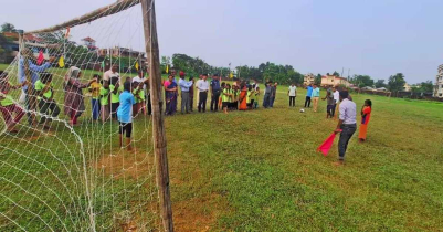 মৌলভীবাজারে বঙ্গবন্ধু-বঙ্গমাতা ফুটবল টুর্নামেন্ট উদ্বোধন 