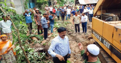 শ্রীমঙ্গলে গ্যাস লাইনের উপর নির্মিত ২৫ স্থাপনা উচ্ছেদ