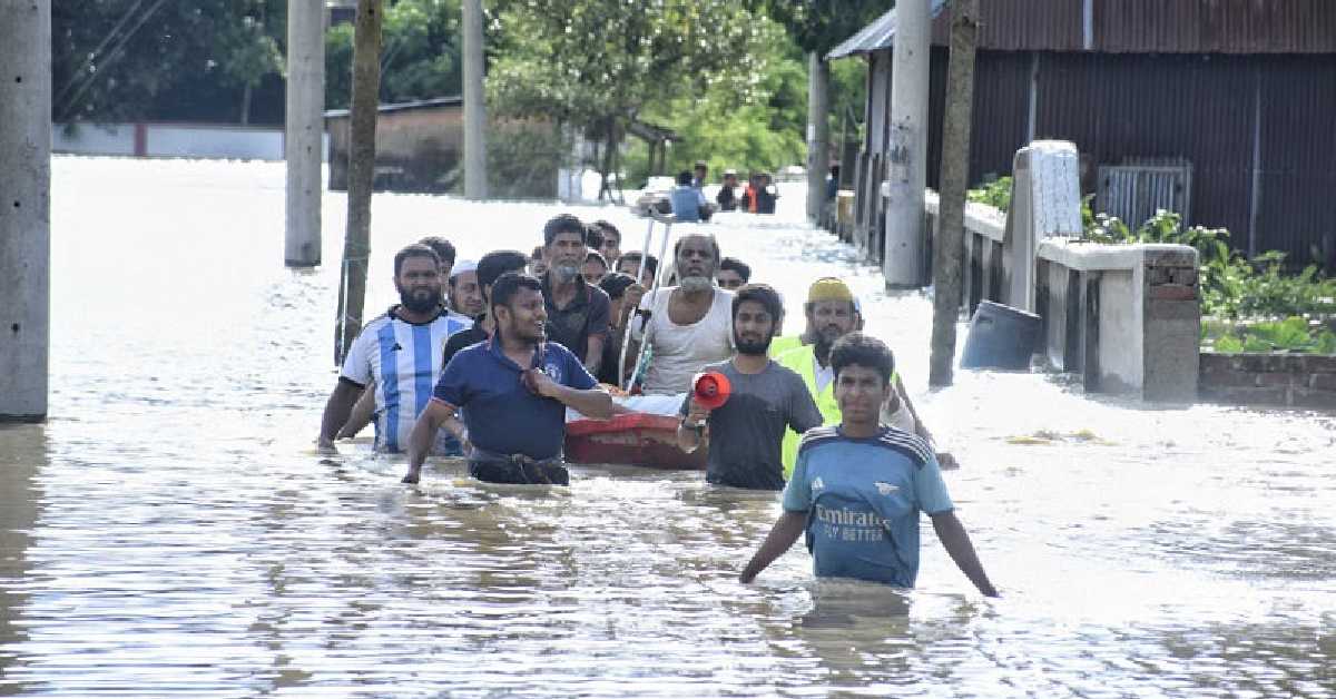 দেশের ১১ জেলায় মোট ১২ লাখ ২৭ হাজার ৫৫৪ পরিবার এখনো পানিবন্দি আছেন। 