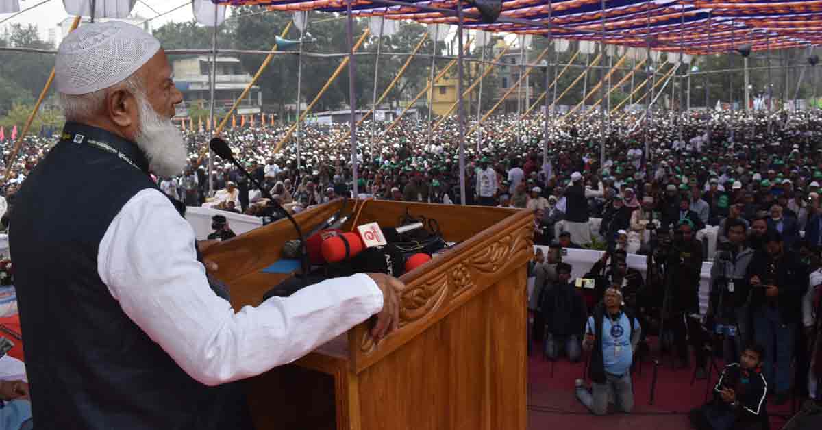 মৌলভীবাজারে জামায়াতের কর্মী সম্মেলনে বক্তব্য রাখেন ডা. শফিকুর রহমান।