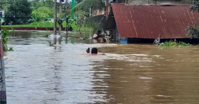 দেশে বন্যায় মৃ`তে`র সংখ্যা বেড়ে ৫২ 